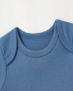 Organic Summer Plain Cotton Baby Onesie Bodysuit Lap Shoulder